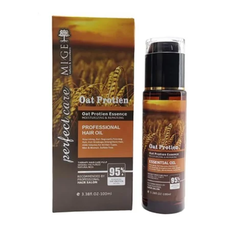 روغن مو میگ پروتئین رسان و جو دوسر Mige Oat Protein Hair Oil
